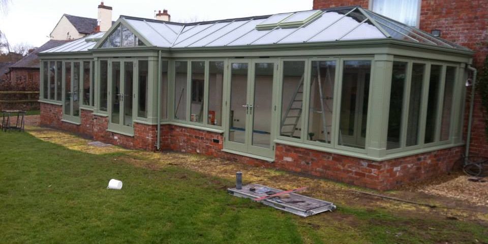 New Conservatory Build North Wales