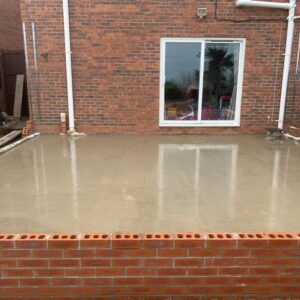 Raft foundation in Old Colwyn5 Raft foundation in Old Colwyn5