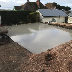 Double Garage Build Deganwy North Wales, Raft Foundation, Tarmac Driveway (2) Double Garage Build Deganwy North Wales, Raft Foundation, Tarmac Driveway (2)