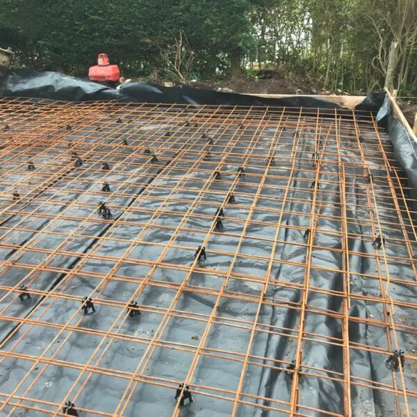 Double Garage Build Deganwy North Wales, Raft Foundation, Tarmac Driveway (3) Double Garage Build Deganwy North Wales, Raft Foundation, Tarmac Driveway (3)